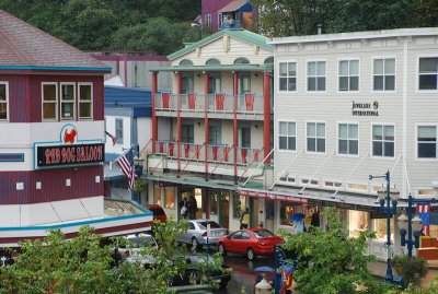 Franklin Street & The Red Dog Saloon, Juneau