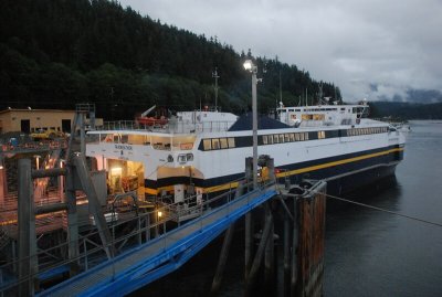 Juneau ferry terminal at Auke