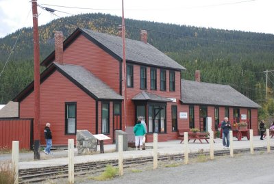 Carcross rail station & visitors center