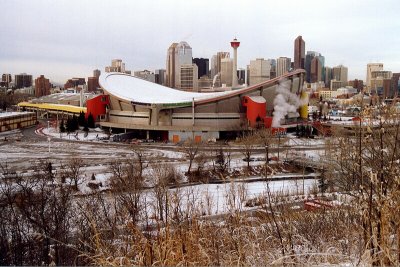 Calgary Saddledome - home of the Calgary Flames