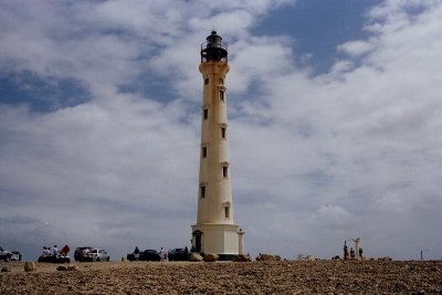 California Lighthouse at the northwest point of Aruba