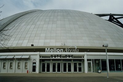 Mellon Arena (aka 'The Igloo'), home of the Pittsburgh Penguins