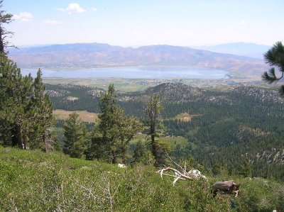 Washoe Lake from Tahoe Rim Trail