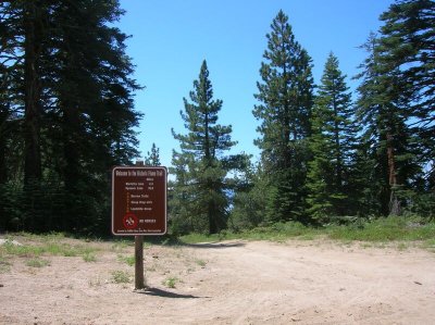 North End of Flume Trail