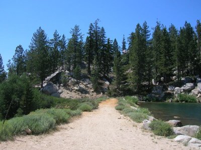 The Marlette Lake dam