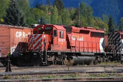 Revelstoke railyards