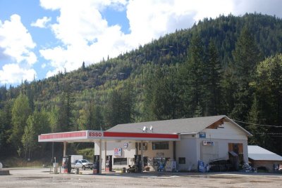 Along the Trans-Canada Highway east of Sicamous