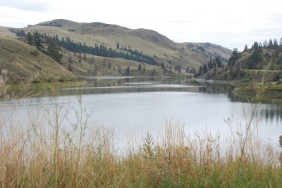 Along British Columbia Highway 5A between Merritt and Kamloops