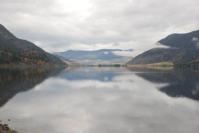 Along British Columbia Highway 5A between Merritt and Kamloops