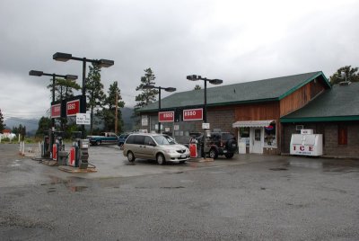 Gasoline station, Lytton