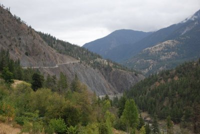 Along BC Highway 12 between Lytton and Lillooet