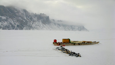 Harnesses & kamotiq at second camp site