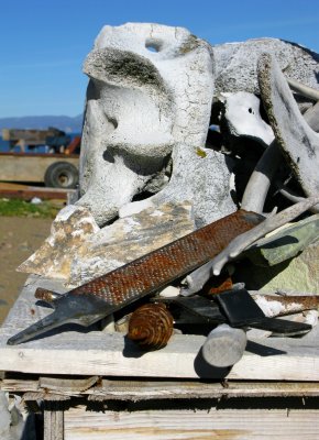 Sculptor's tools, Pond Inlet