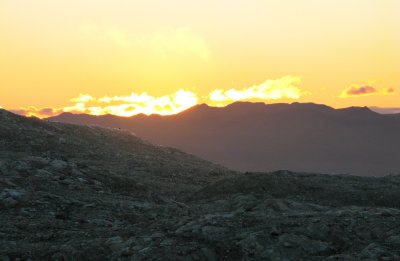 Sunset, top of Bruce Head