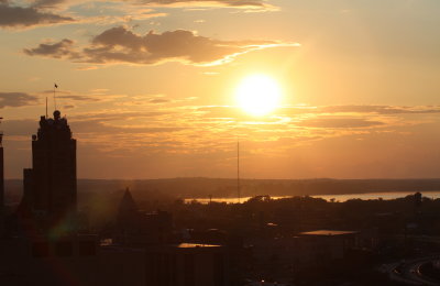 Sunset Over Syracuse