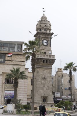Aleppo clock tower