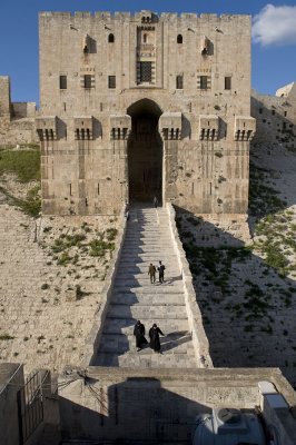 Aleppo citadel inner gateway