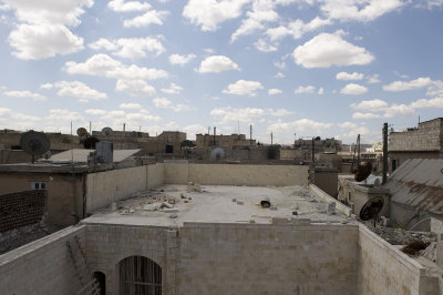 Aleppo from roof at textile painting 9122.jpg