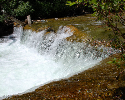 Grizzly Creek falls