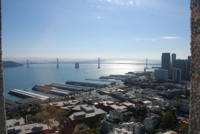 Coit Tower E Bay Bridge DSC_5476.JPG