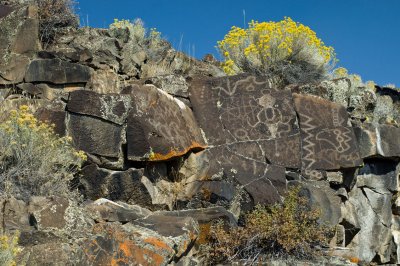 petroglyph   Hart mt. antelope refuge