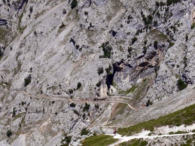 Durante la ruta (Poncebos a Cain)