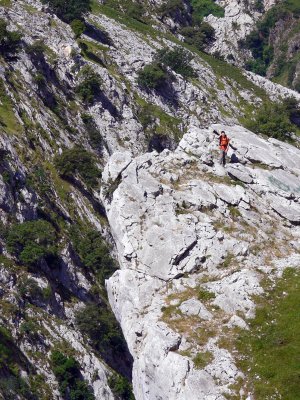 Durante la ruta (Poncebos a Cain)