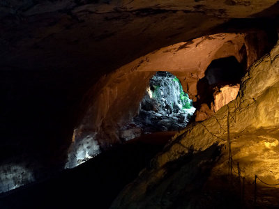 En lo alto de la Cueva Grande