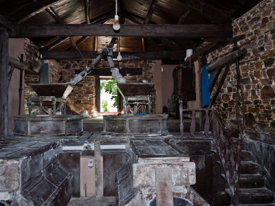 Interior del molino
