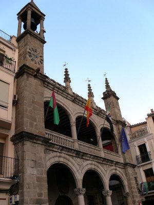 Ayuntamiento en la Plaza Mayor