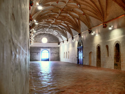 Sala de los monjes mediados del siglo XIII