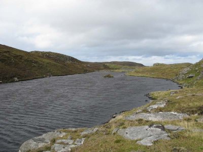 Loch Salach with Loch Amar Sine behind.jpg