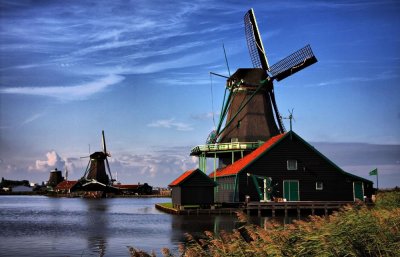 Windmills in Holland