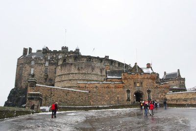 Edinburgh Castle. 9 Feb 2009.