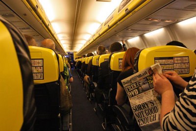 Ryanair cabin