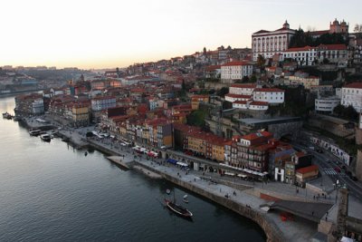 View of Ribeira district from Ponte Dom Lus I