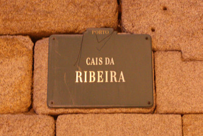 Ribeira road sign