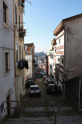 Typical Coimbra street