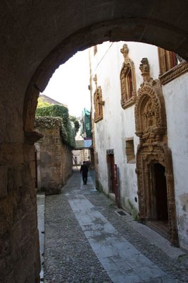 Typical Coimbra street