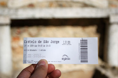 Ticket to Castelo de So Jorge