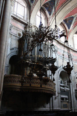 Pipe organ in S Catedral