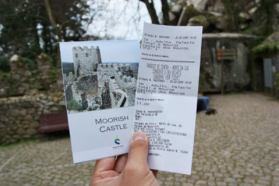 Ticket to Castelo dos Mouros