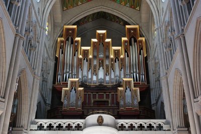 Pipe organ in Catedral de la Almudena