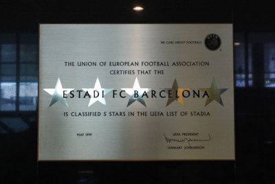 UEFA five star stadium