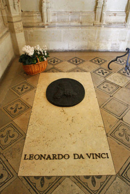 Da Vinci's grave, Chteau d'Amboise