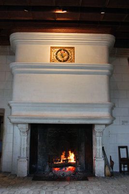 Fireplace, Chteau de Chenonceau