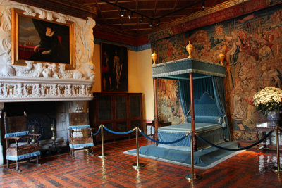 Diane de Poitiers' Bedroom, Chteau de Chenonceau