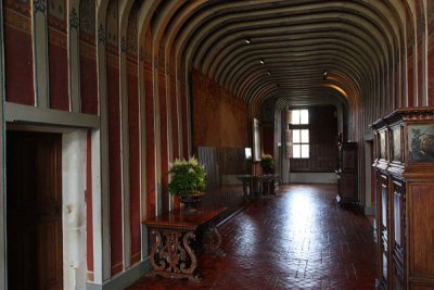 Second floor hall, Chteau de Chenonceau