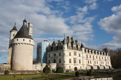 Chteau Royal d'Amboise and Chteau Chenonceau. 9 Mar 2009.