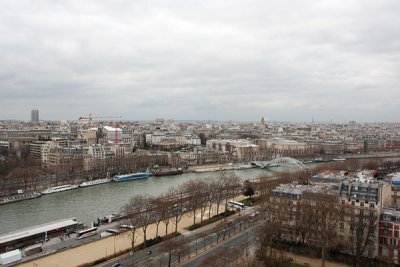 View from The Eiffel Tower